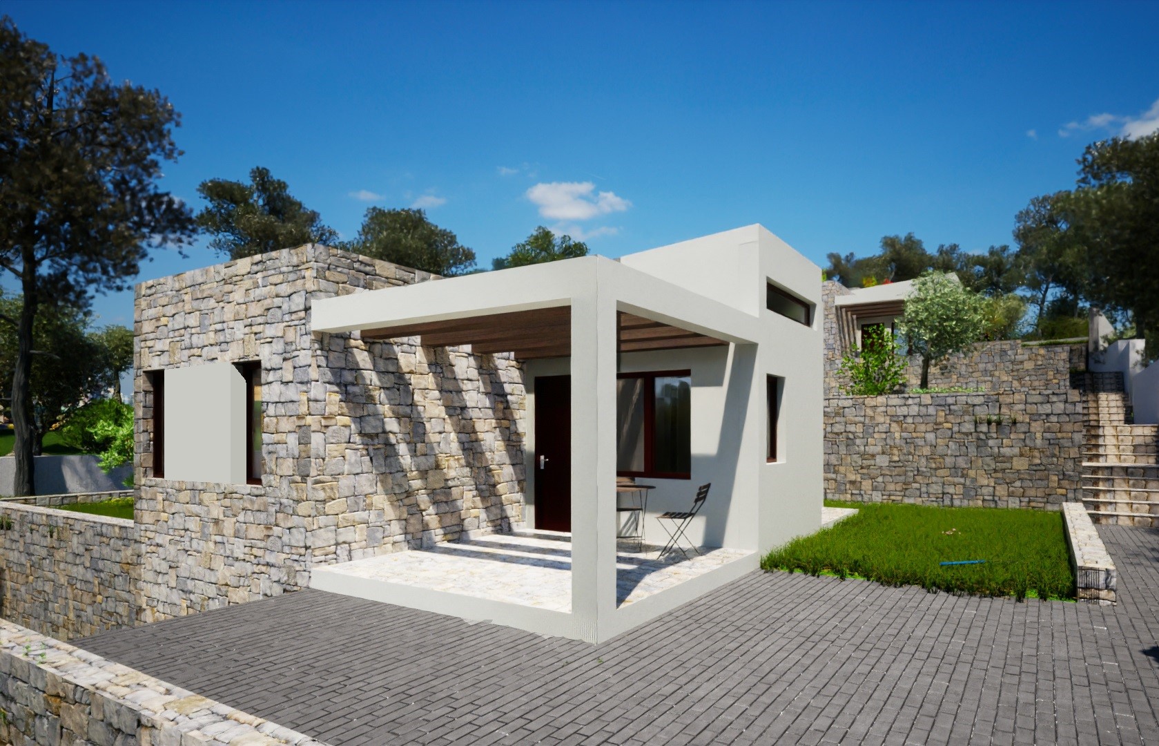 4 Vacation Houses 